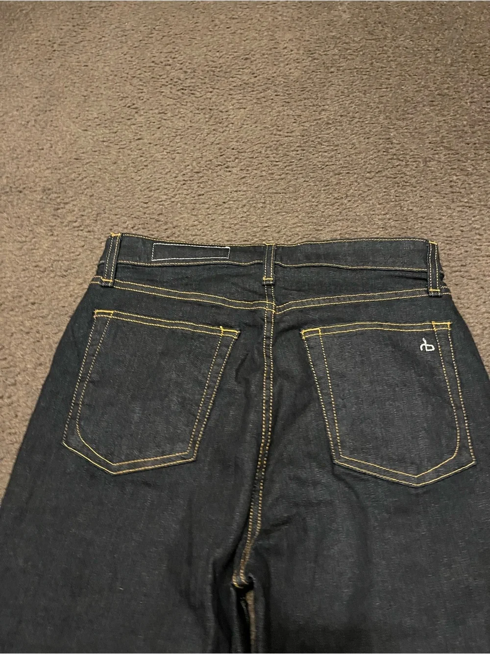 Rag & Bone Casey High Rise Flare Jeans In Rinse NWOT NEW